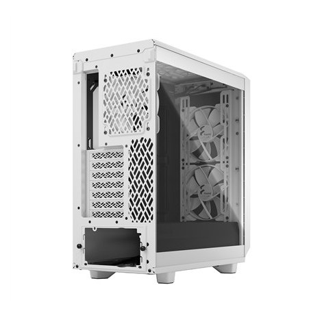 Fractal Design | Meshify 2 Compact Lite | Side window | White TG Clear | Mid-Tower | Power supply included No | ATX - 8